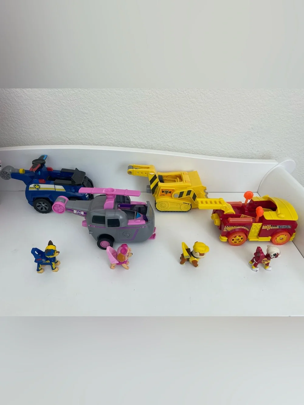 Paw Patrol Flip and Fly Chase, Skye, Rubble and Marshall Set